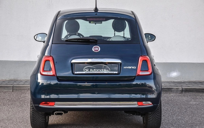 Fiat 500 cena 54858 przebieg: 16000, rok produkcji 2022 z Świebodzice małe 781